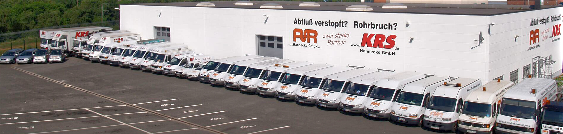 Gladbeck Rohrreinigung - Hannecke GmbH 5 Hannecke Rohrreinigung und Abflussreinigung Fahrzeuge und Firma